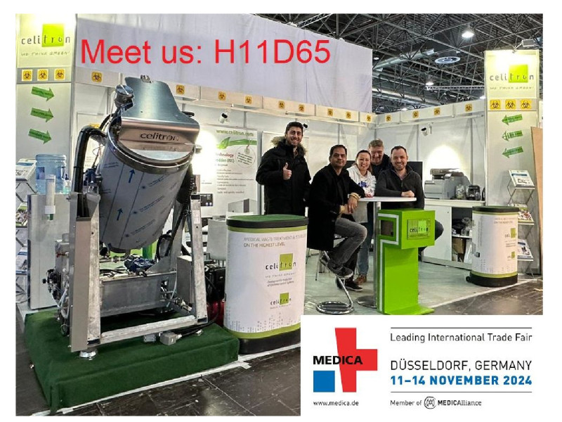 Celitron at Medica2024, Düsseldorf. H11D65